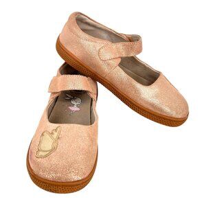 Livie & Luca Skippers Mary Jane Shoes Size 3Y Pink Glitter Leather Upper